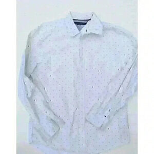 Tommy Hilfiger White "H" Button Down Shirt